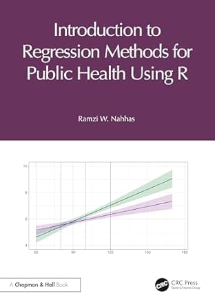 introduction to regression methods for public health using r 1st edition ramzi w nahhas 1032203072,