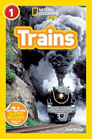 trains 1st edition amy shields 1426307772, 978-1426307775