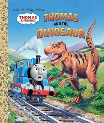 thomas and the dinosaur 1st edition golden books ,thomas lapadula 0553496816, 978-0553496819