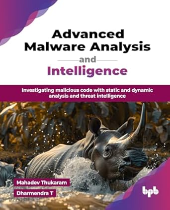advanced malware analysis and intelligence investigating malicious code with static and dynamic analysis and