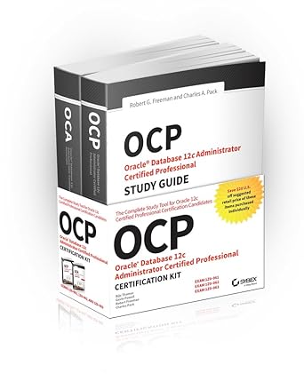 ocp oracle certified professional on oracle 12c certification kit 1st edition biju thomas ,gavin powell