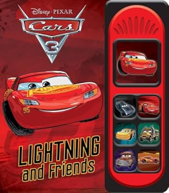 disney pixar cars 3 lightning mcqueen and friends little sound book play a sound pi kids 1st edition editors
