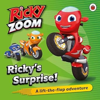 ricky zoom rickys surprise a lift the flap adventure 1st edition ricky zoom 0241475333, 978-0241475331