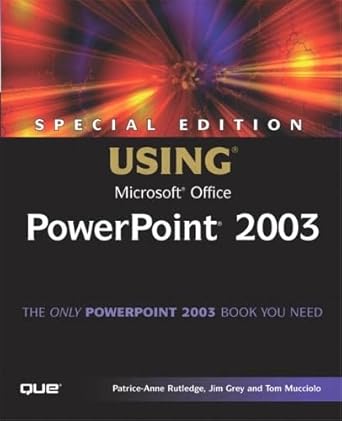 using microsoft office powerpoint 2003 1st edition patrice anne rutledge ,jim grey ,tom mucciolo 0789729571,