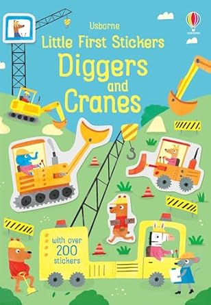 little first stickers diggers and cranes 1st edition hannah watson ,joaquin camp 1805070983, 978-1805070986
