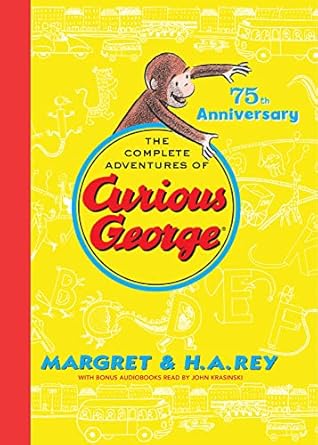 the complete adventures of curious george 75th 1st edition h a rey ,margret rey 0544644484, 978-0544644489