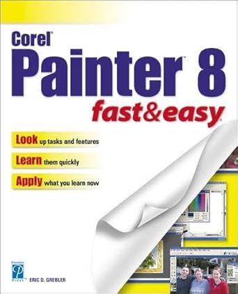corel painter 8 fast and easy 1st edition eric grebler 1592001491, 978-1592001491