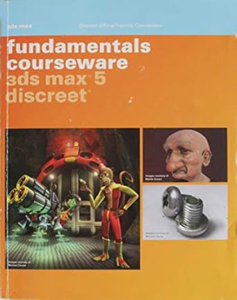 3ds max 5 fundamentals courseware 1st edition discreet 1564440265, 978-1564440266