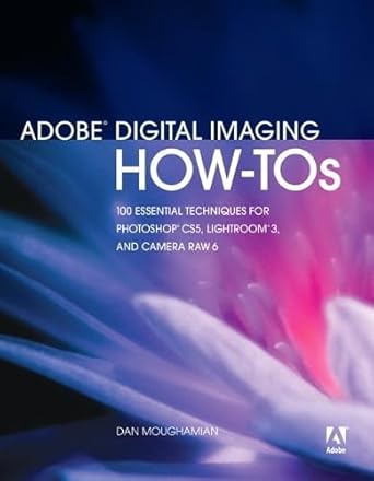 adobe digital imaging how tos 100 essential techniques for photoshop cs5 lightroom 3 and camera raw 6 1st