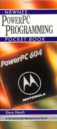 newnes power pc programming pocket book 1st edition steve heath 0750621117, 978-0750621113