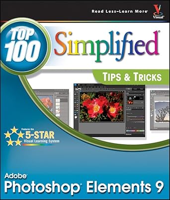photoshop elements 9 top 100 simplified tips and tricks 1st edition rob sheppard 0470919604, 978-0470919606