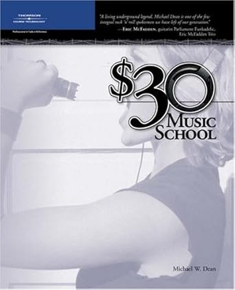 $30 music school 1st edition michael w dean 1592001718, 978-1592001712