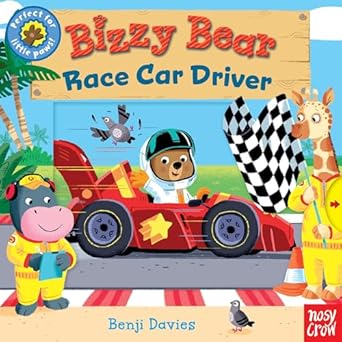 bizzy bear race car driver 1st edition benji davies 1536205591, 978-1536205596
