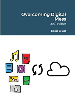 overcoming digital mess 1st edition lionel bolnet 1716385792, 978-1716385797