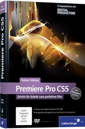 adobe premiere pro cs5 1st edition robert klassen 3836215853, 978-3836215855