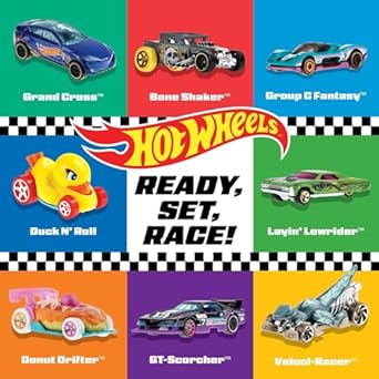 hot wheels ready set race 1st edition mattel 1640365389, 978-1640365384