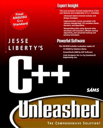 c++ unleashed 1st edition jesse liberty ,vishwajit aklecha 0672312395, 978-0672312397