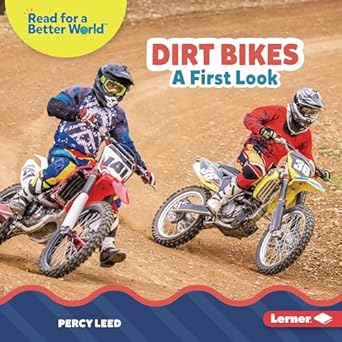 dirt bikes a first look 1st edition percy leed 1728491401, 978-1728491400