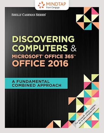 bundle shelly cashman series discovering computers and microsoft office 365 and office 2016 a fundamental
