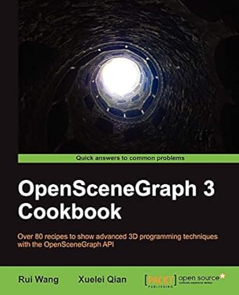 openscenegraph 3 cookbook 1st edition rui wang ,xuelei qian 184951688x, 978-1849516884
