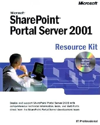 microsoft sharepoint portal server 2001 resource kit 1st edition microsoft corporation 0735615624,