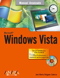 windows vista 1st edition jose maria delgado cabrera 8441521786, 978-8441521780