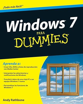 windows 7 para dummies 1st edition andy rathbone 0470523999, 978-0470523995