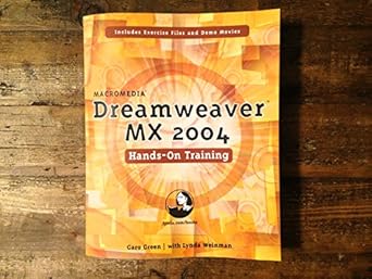 macromedia dreamweaver mx 2004 hands on training 1st edition garo green ,lynda weinman 032120297x,