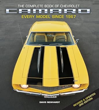 the complete book of chevrolet camaro revised and updated every model since 1967 1st edition david newhardt
