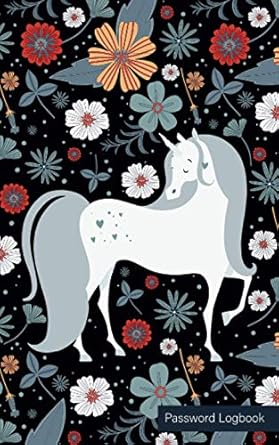 password logbook unicorn a convenient method to store passwords usernames internet websites login with tabs