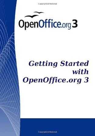getting started with open office org 3 1st edition thomas astleitner ,agnes belzunce ,richard detwiler