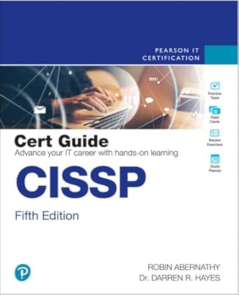 cissp cert guide 1st edition robin abernathy ,darren hayes 0135343992, 978-0135343999