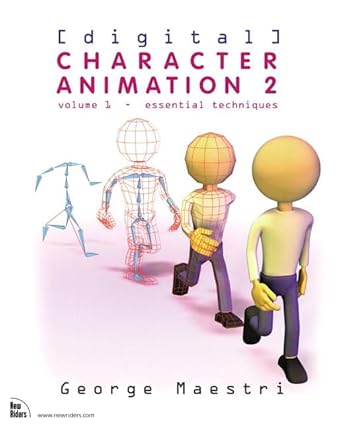 digital character animation 2 essential techniques 1st edition george maestri 1562059300, 978-1562059309