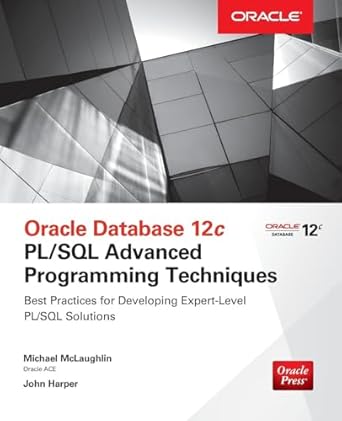 oracle database 12c pl/sql advanced programming techniques 1st edition mclaughlin 0071835148, 978-0071835145