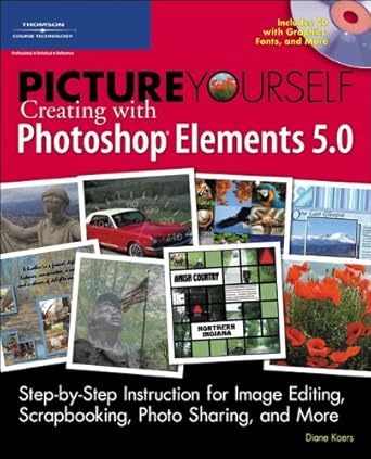 picture yourself creating with photoshop elements 5 0 1st edition diane koers 1598633503, 978-1598633504