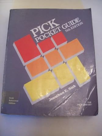 pick pocket guide 1st edition jonathan e sisk 083063827x, 978-0830638277