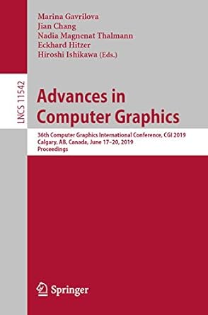 advances in computer graphics 36th computer graphics international conference cgi 2019 calgary ab canada june
