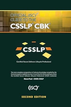 official 2 guide to the csslp cbk 2 press 1st edition mano paul 1466571276, 978-1466571273