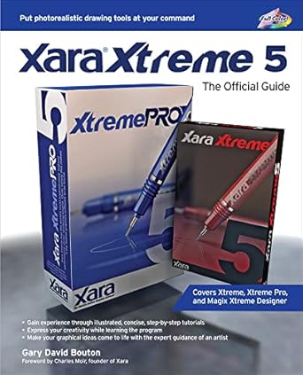 xara xtreme 5 the official guide 1st edition gary david bouton 0071625593, 978-0071625593