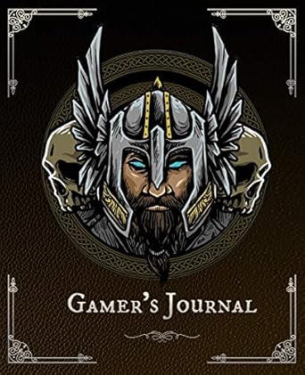 gamers journal rpg role playing game notebook warrior knight and skeletons 1st edition amazing notebooks ,dan
