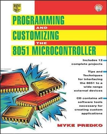 programming and customizing the 8051 microcontroller 1st edition myke predko 0071341927, 978-0071341929