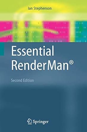 essential renderman 1st edition ian stephenson 1846283442, 978-1846283444