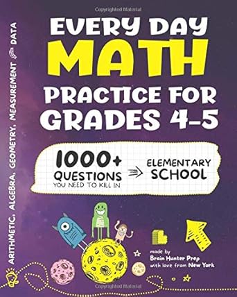 every day math practice 1000+ questions you need to kill in elementary school math workbook elementary school