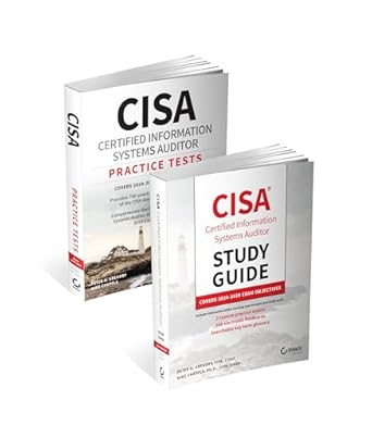 cisa certified information systems auditor study guide and practice tests bundle covers 2024 exam objectives