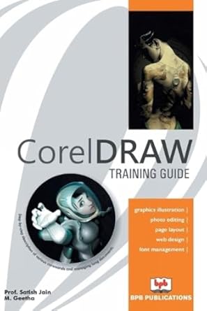corel draw training guide 1st edition satish jain ,m geetha 938728400x, 978-9387284005