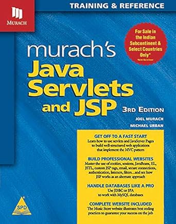 murachs java servlets and jsp 1st edition joel murach ,michael urban 9352133250, 978-9352133253