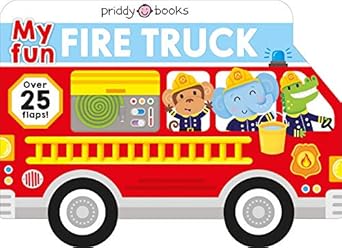 my fun flap book my fun fire truck 1st edition roger priddy 1684490790, 978-1684490790
