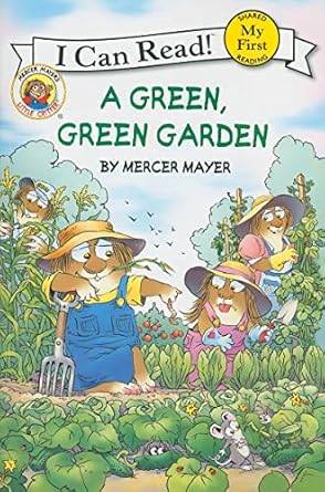 little critter a green green garden a springtime book for kids 1st edition mercer mayer 0060835613,