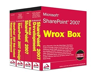microsoft sharepoint 2007 wrox box professional sharepoint 2007 development real world sharepoint 2007