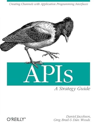 apis a strategy guide creating channels with application programming interfaces 1st edition daniel jacobson